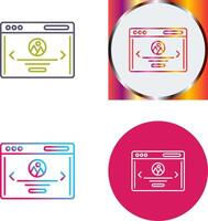 Web Page Icon Design vector