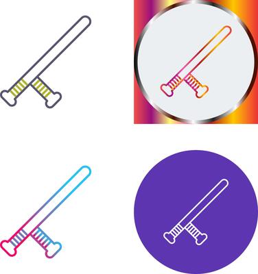 Baton Icon Design