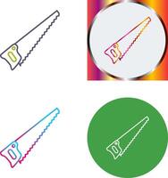 Saw Icon Design vector
