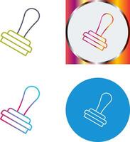Stamp Icon Design vector