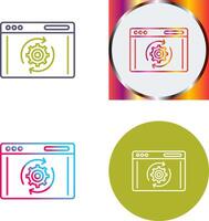 Recovery Icon Design vector