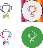 Trophy Icon Design vector