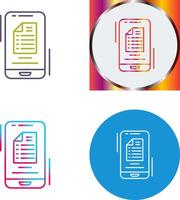 To Do List Icon Design vector