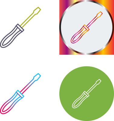 Screwdriver Icon Design