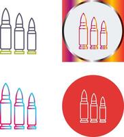 Bullets Icon Design vector