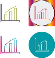 Statistics Icon Design vector