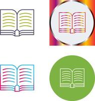 Book Icon Design vector