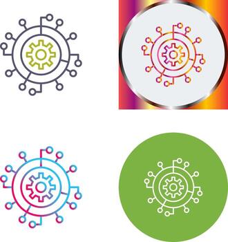 Progress Icon Design vector