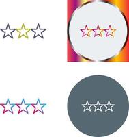 Stars Icon Design vector