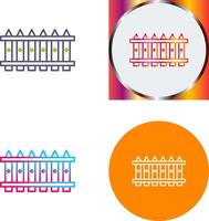 Fence Icon Design vector