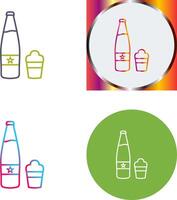 cerveza icono diseño vector