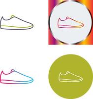 casual Zapatos icono diseño vector