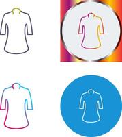 Ladies Shirt Icon Design vector