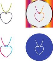 Locket Icon Design vector
