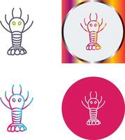 Lobster Icon Design vector