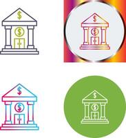 diseño de icono de banco vector