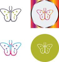 diseño de icono de mariposa vector