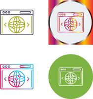 Website Icon Design vector