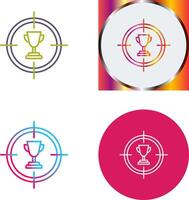 Target Icon Design vector