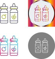 Vape Liquid Icon Design vector