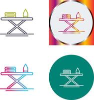 Iron Board Icon Design vector