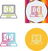 Information Icon Design vector