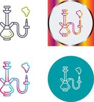 Hookah Icon Design vector