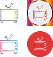 Television Icon Design vector