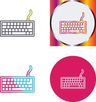 diseño de icono de teclado vector