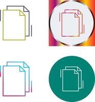 Copy Icon Design vector