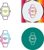 diseño de icono de reloj inteligente vector