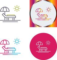 Hammock Icon Design vector