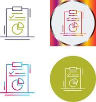 Diagram Icon Design vector