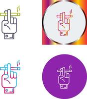 Smoking Icon Design vector