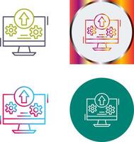 Upload Icon Design vector