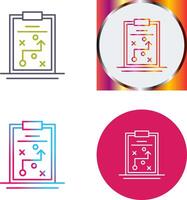 Strategy Icon Design vector