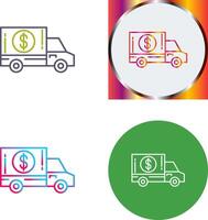 Delivery Truck Icon Design vector