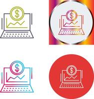 Laptop Icon Design vector