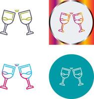 Wine Icon Design vector