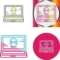 Laptop Icon Design vector