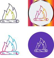 Fire Icon Design vector