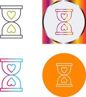 Hourglass Icon Design vector