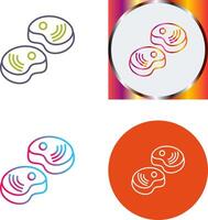 Steak Icon Design vector