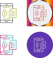 Smart Phone Icon Design vector