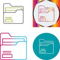 Folder Icon Design vector