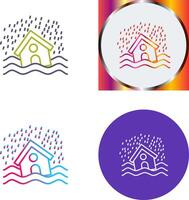 Disaster Icon Design vector