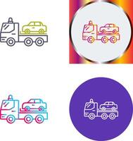 Tow Truck Icon Design vector