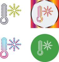 Cold Icon Design vector