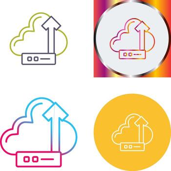 Cloud Icon Design vector
