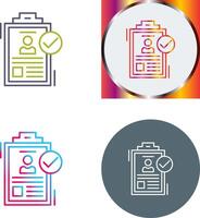 Hire Icon Design vector